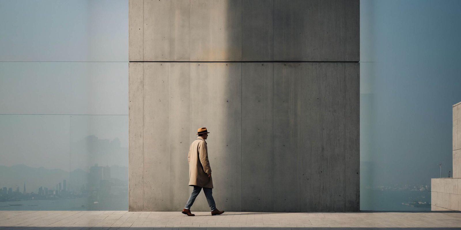Timeless Stride Along Concrete Mystique Timeless Stride Along Concrete Mystique